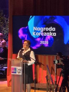 Przewodnicząca Rady Fundacji PZU Hanna Machińska - Nagroda Korczaka